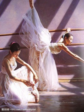 Bailarina Guan Zeju00 China Pinturas al óleo